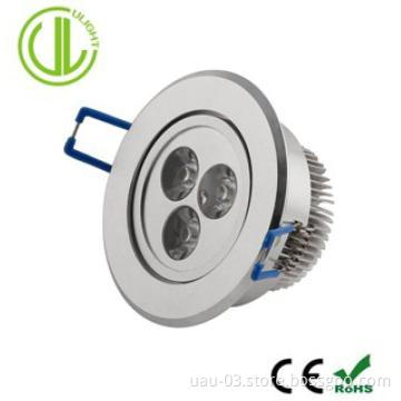 3x1w led downlight